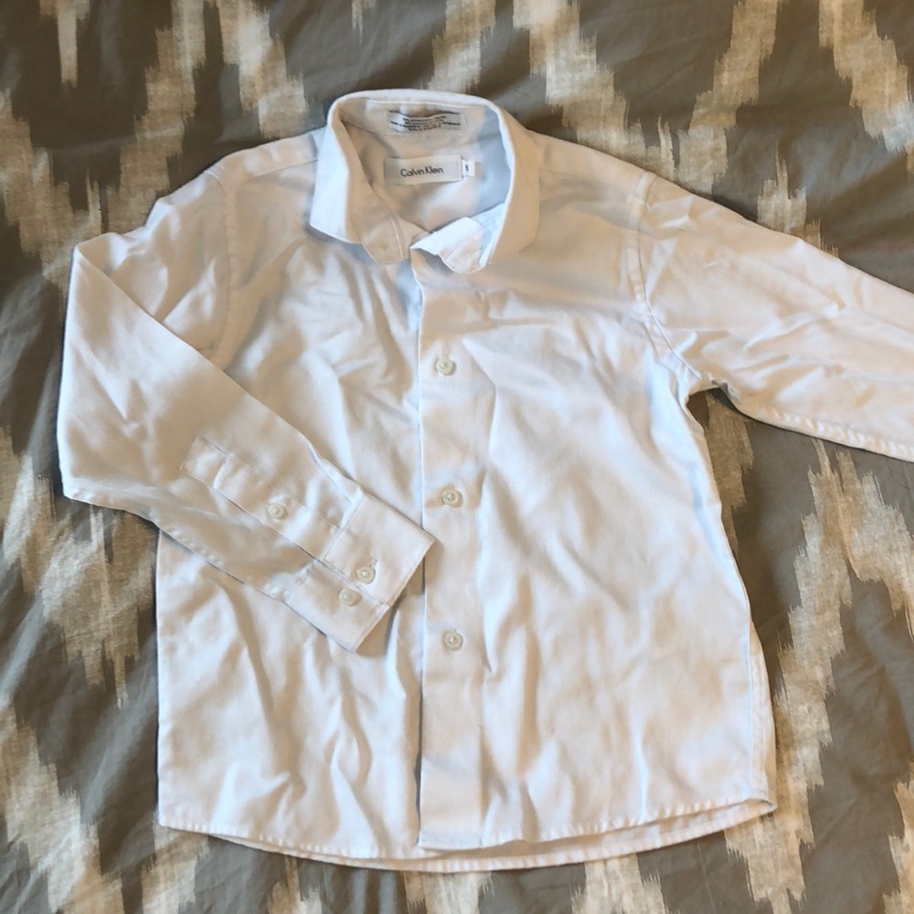 Calvin Klein White Dress Shirt